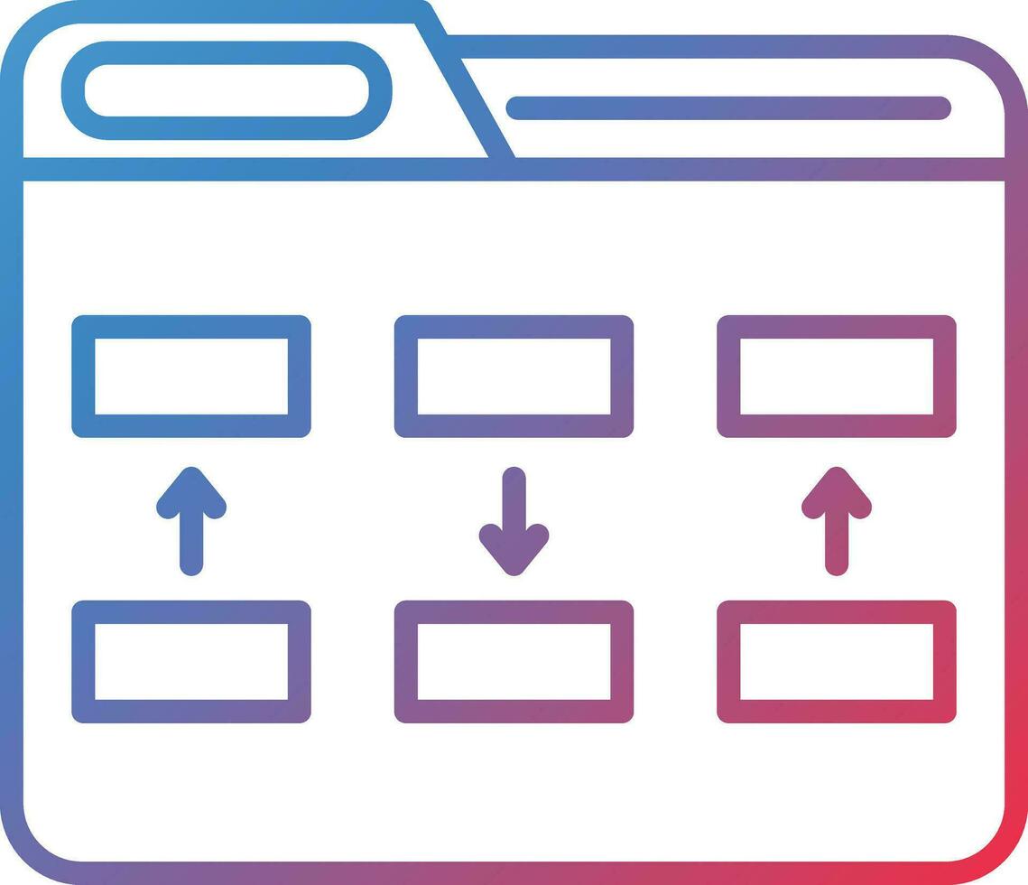 Pattern System Vector Icon