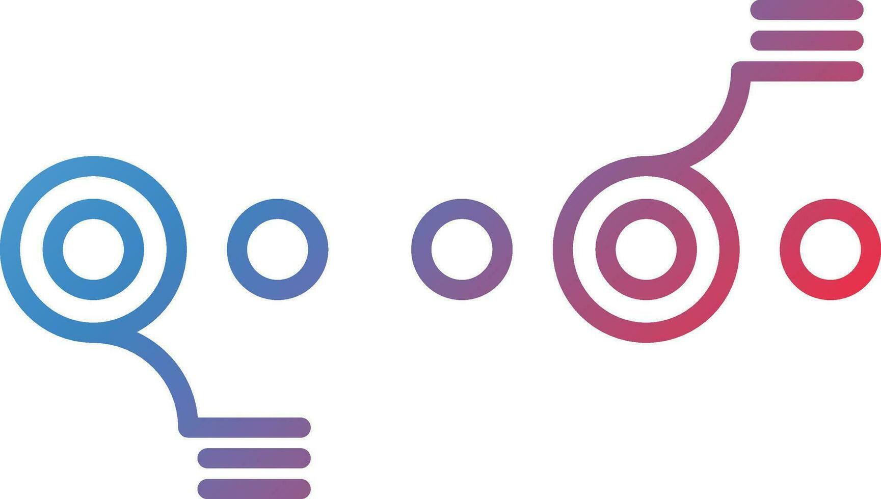 Circle Accent Timeline Vector Icon