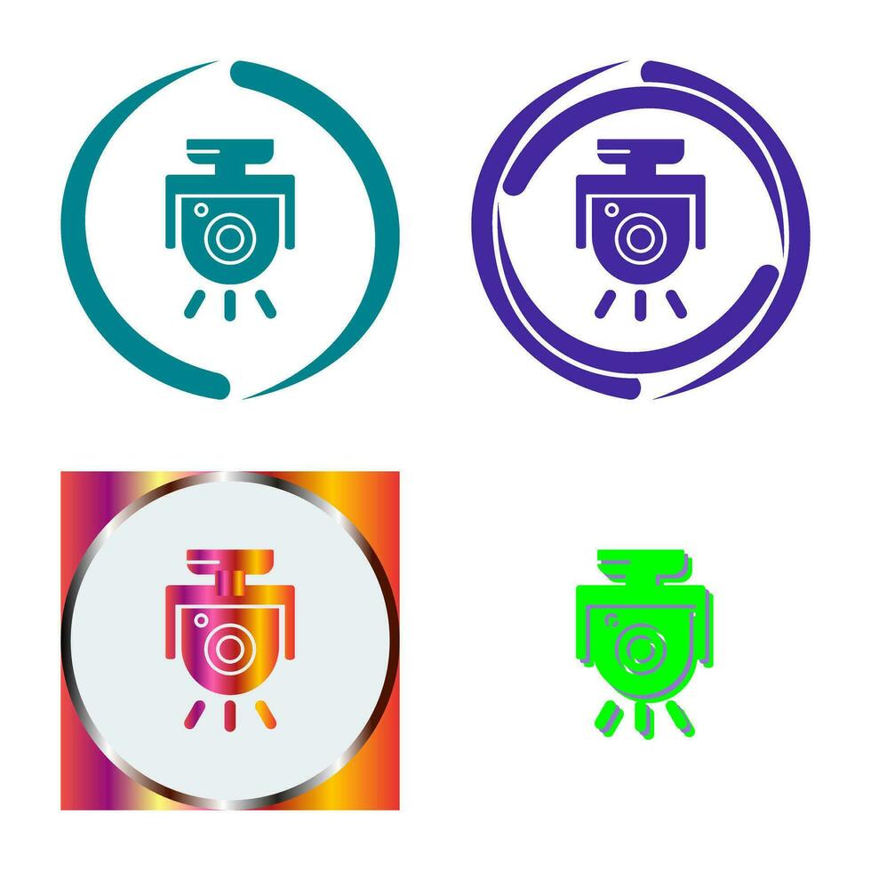 Security Camera Vector Icon