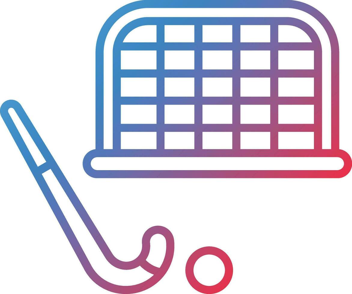 Hockey Goal Vector Icon