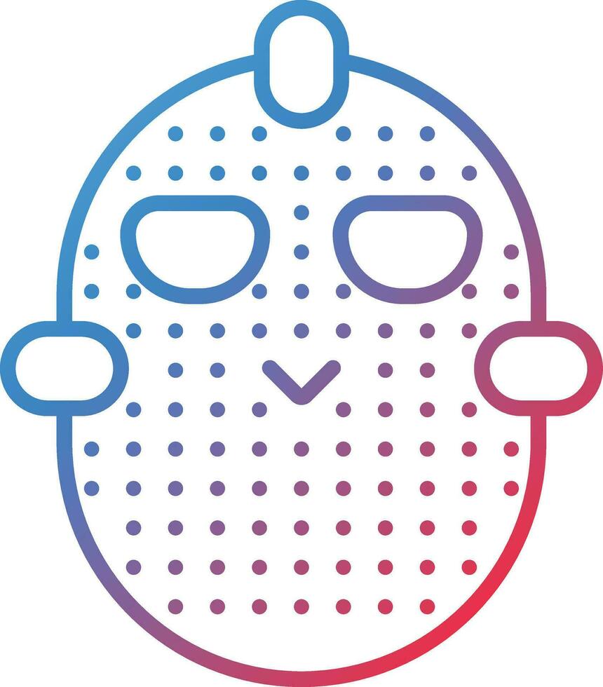 Hockey Mask Vector Icon