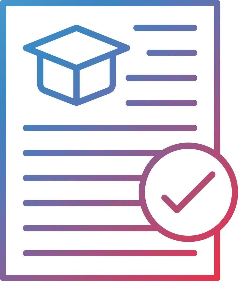 Assignment Vector Icon