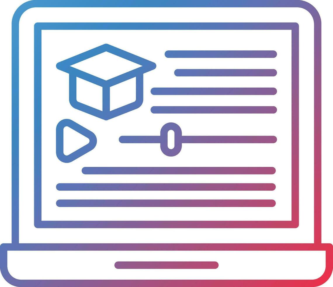 Course Vector Icon