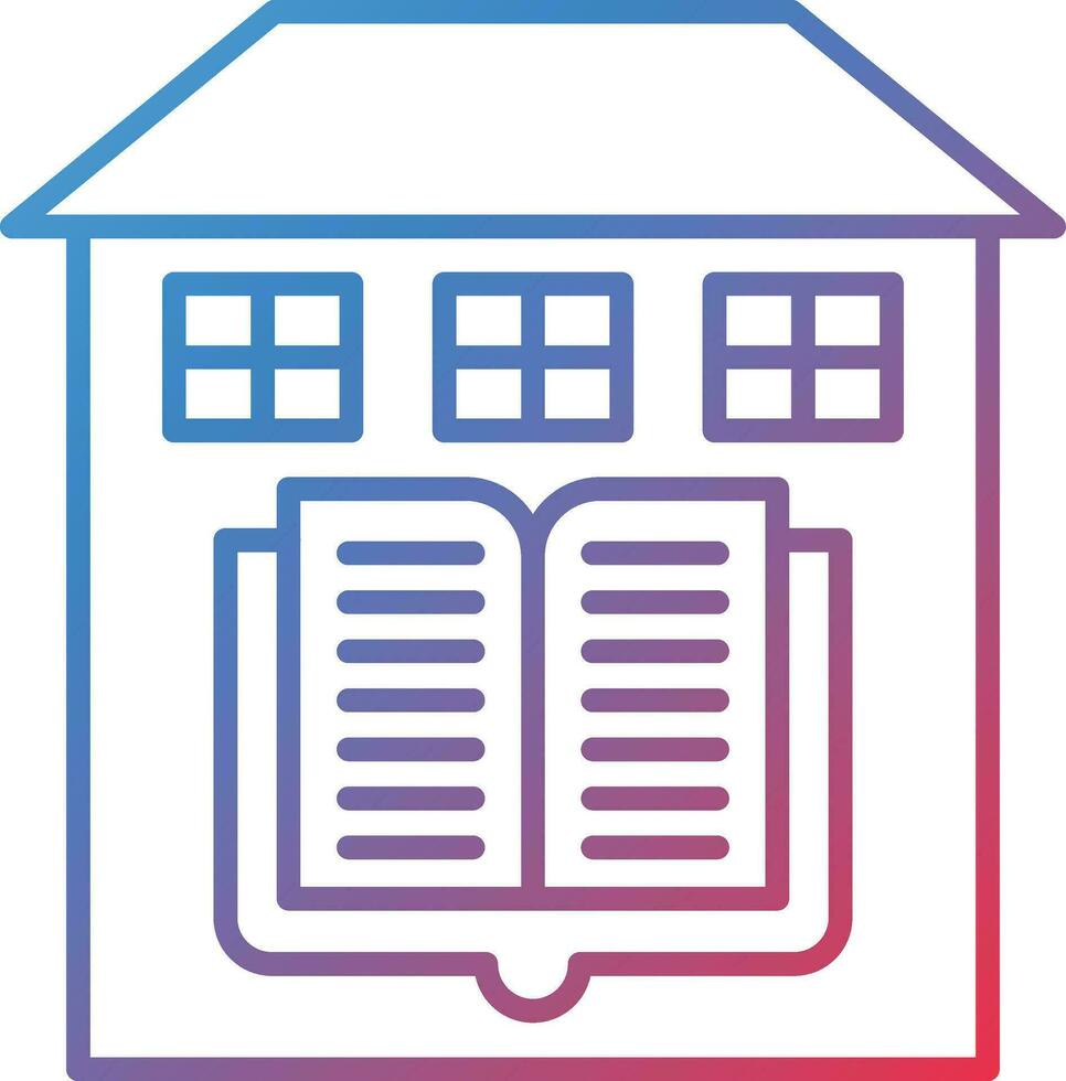 Home Education Vector Icon