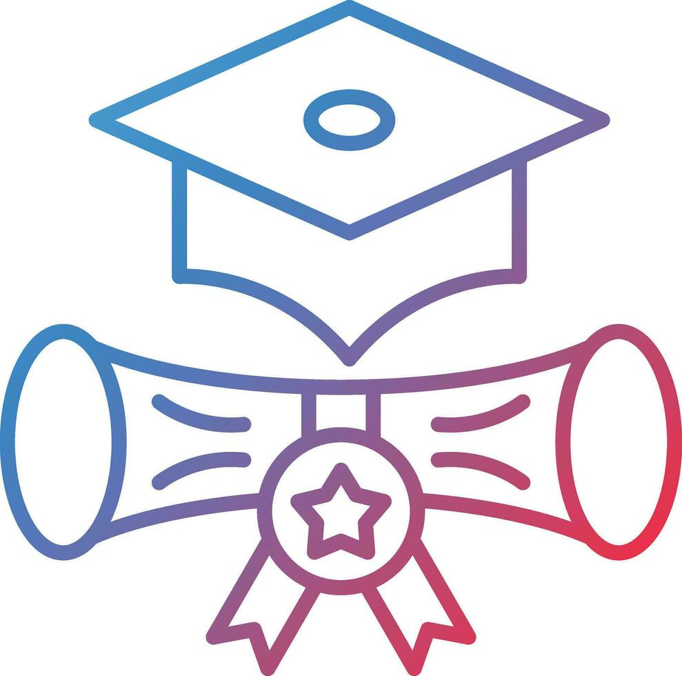 Bachelor Degree Vector Icon