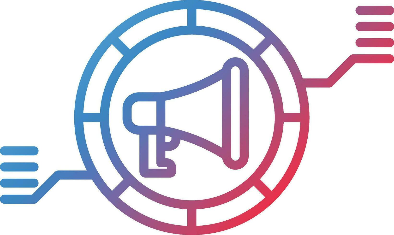 Data Segmentation Vector Icon