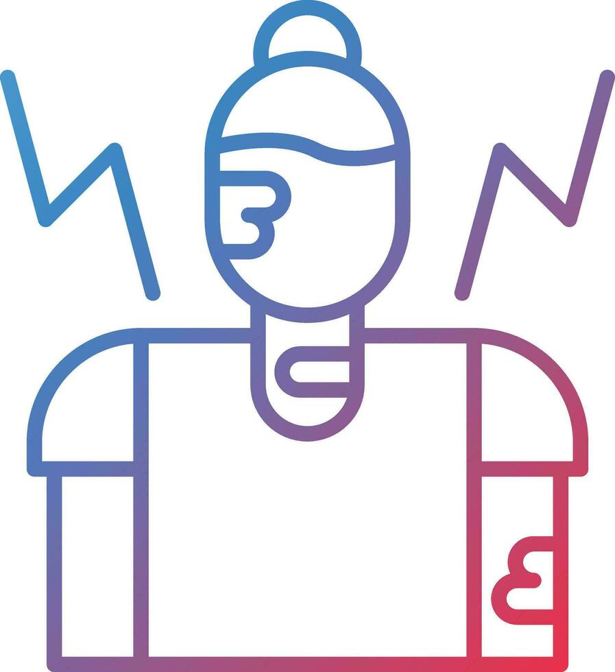 Autoimmune Reaction Vector Icon