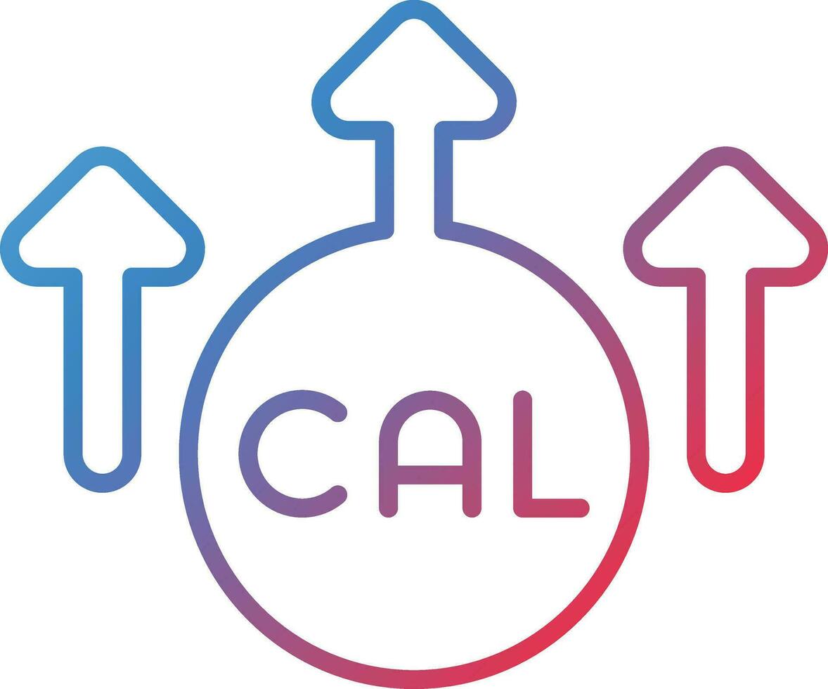 Calorie Intake Vector Icon