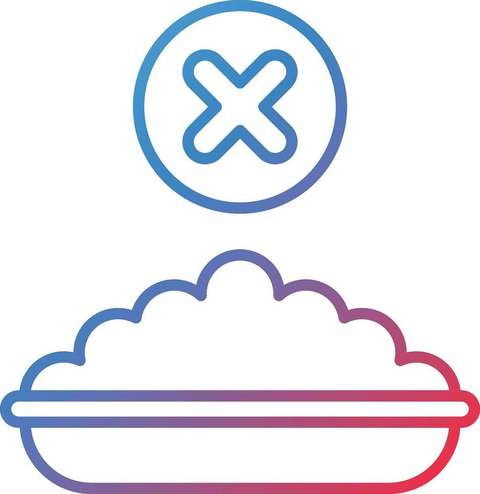 Eating Disorder Vector Icon