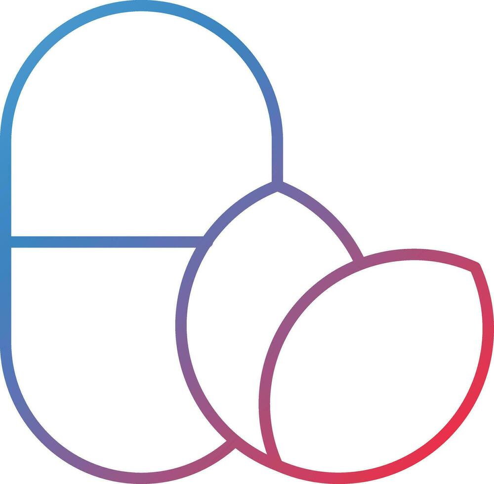 Vitamins Vector Icon