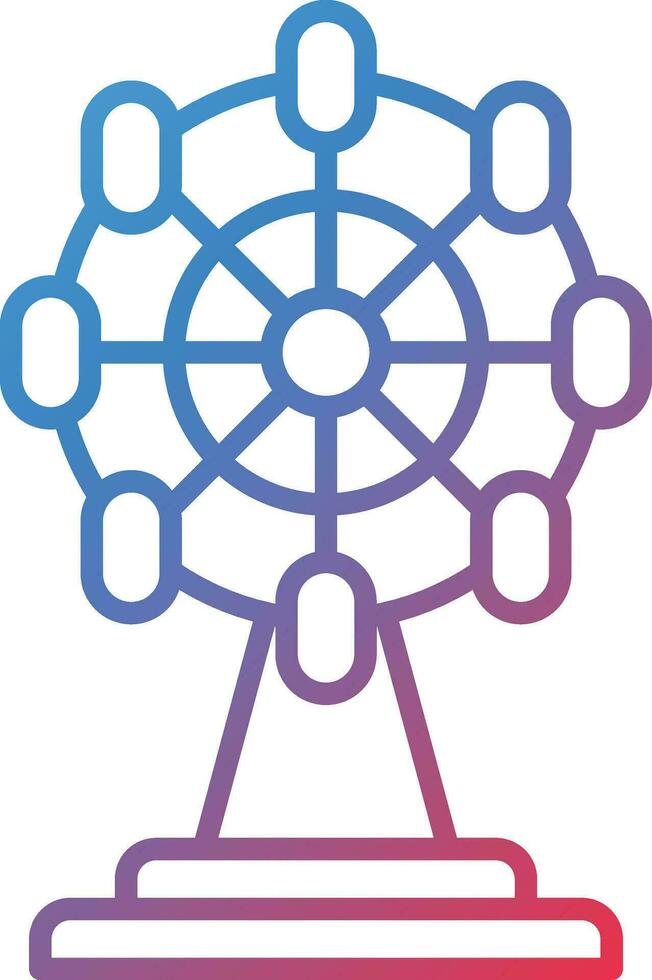 Ferris Wheel Vector Icon