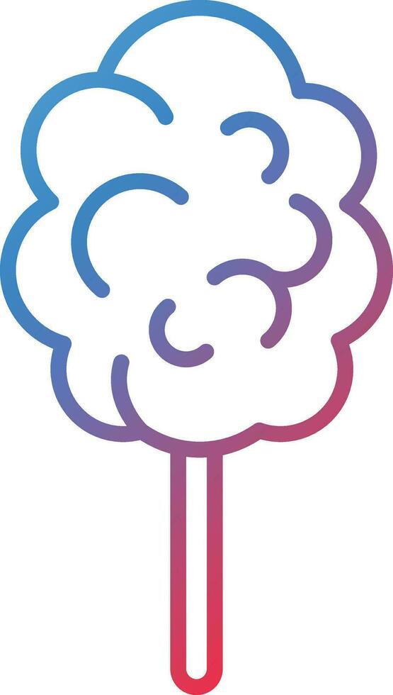 Cotton Candy Vector Icon