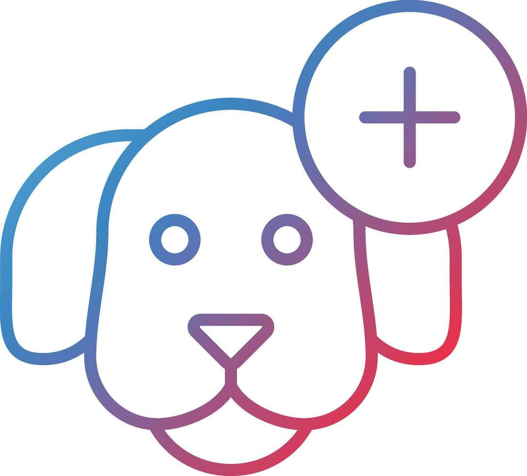 Service Dog Vector Icon