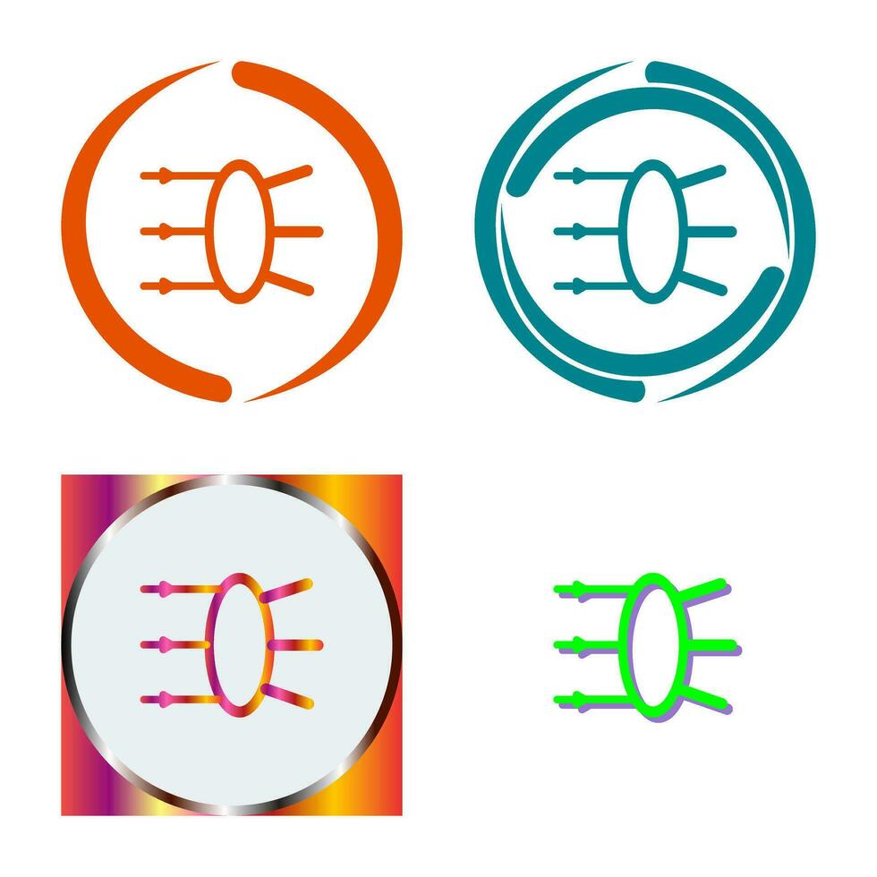 Refraction Vector Icon