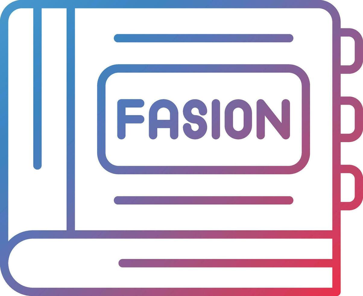 Fashion Book Vector Icon