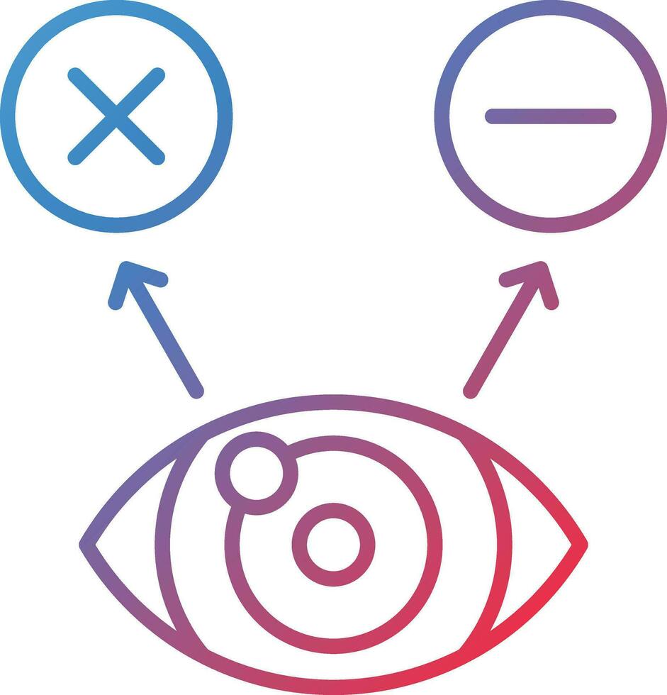Stereo Vision Vector Icon
