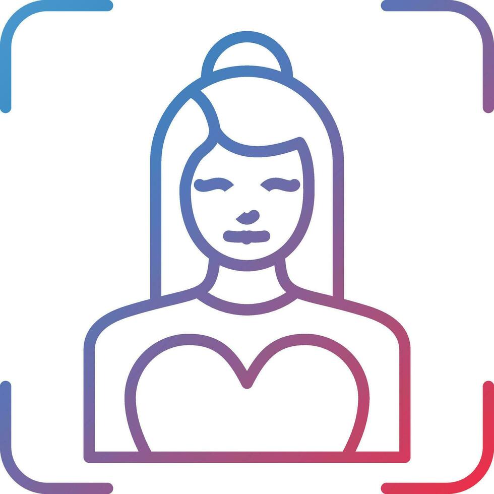 Headshot Vector Icon