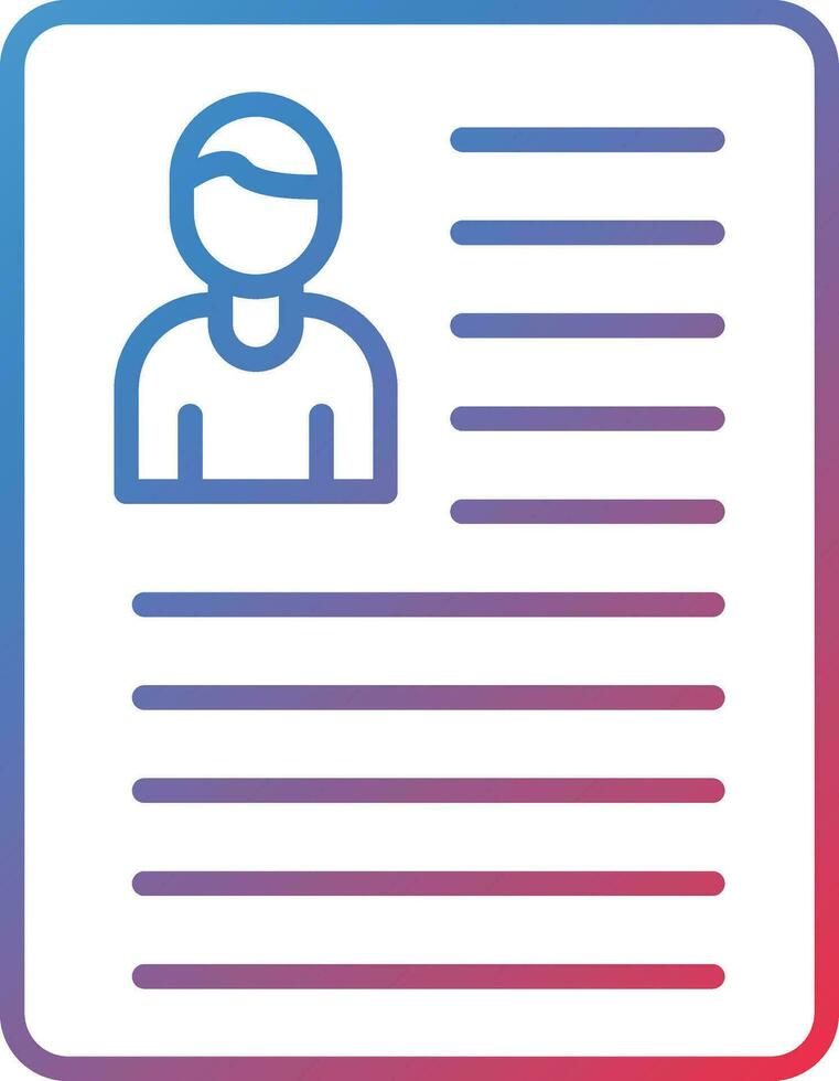 Portfolio Vector Icon