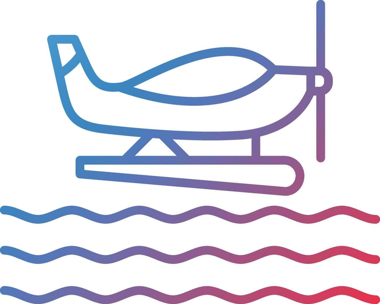 Hydroplane Racing Vector Icon