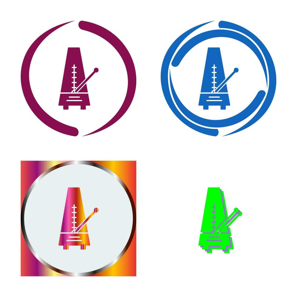 Metronome Vector Icon