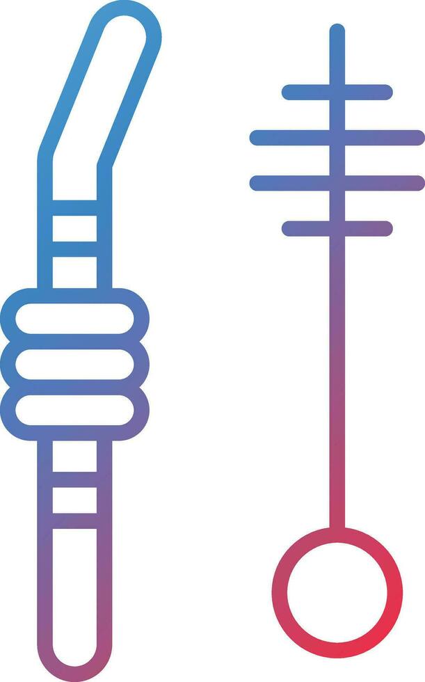 Metal Straw Vector Icon