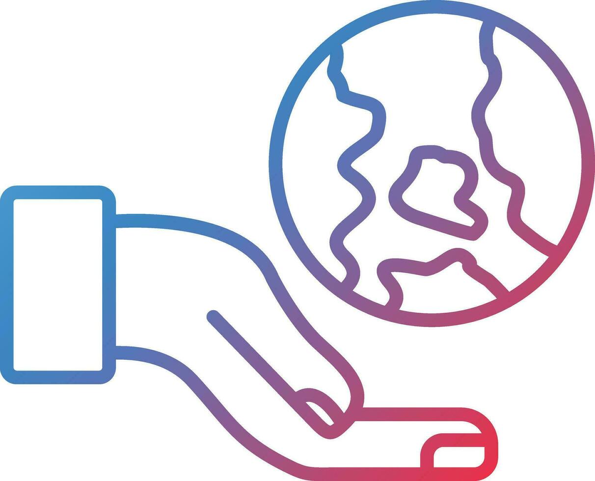 Save Earth Vector Icon