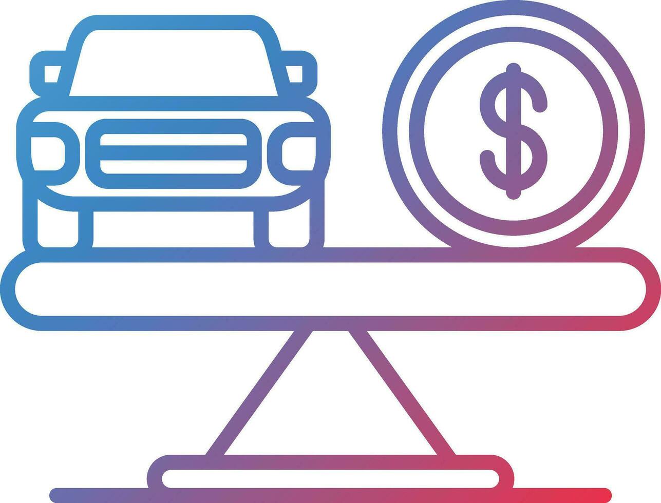 Fair Market Value Vector Icon