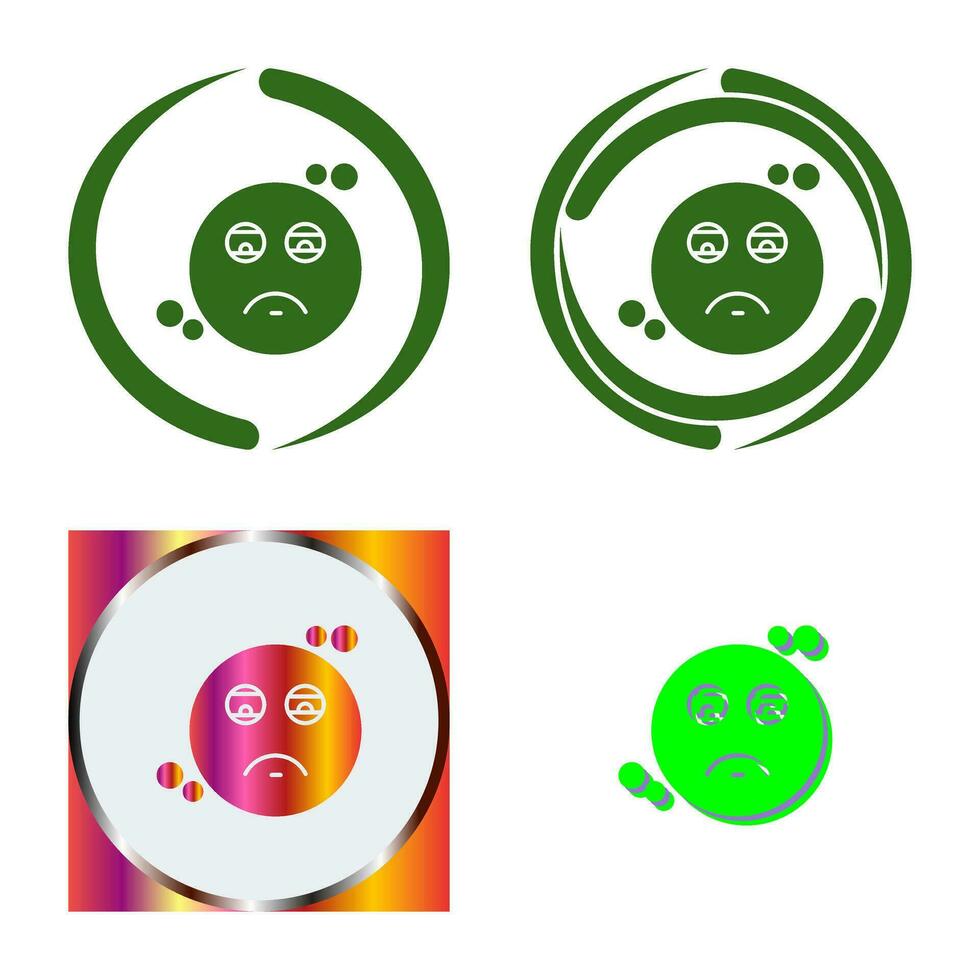 Tired Vector Icon