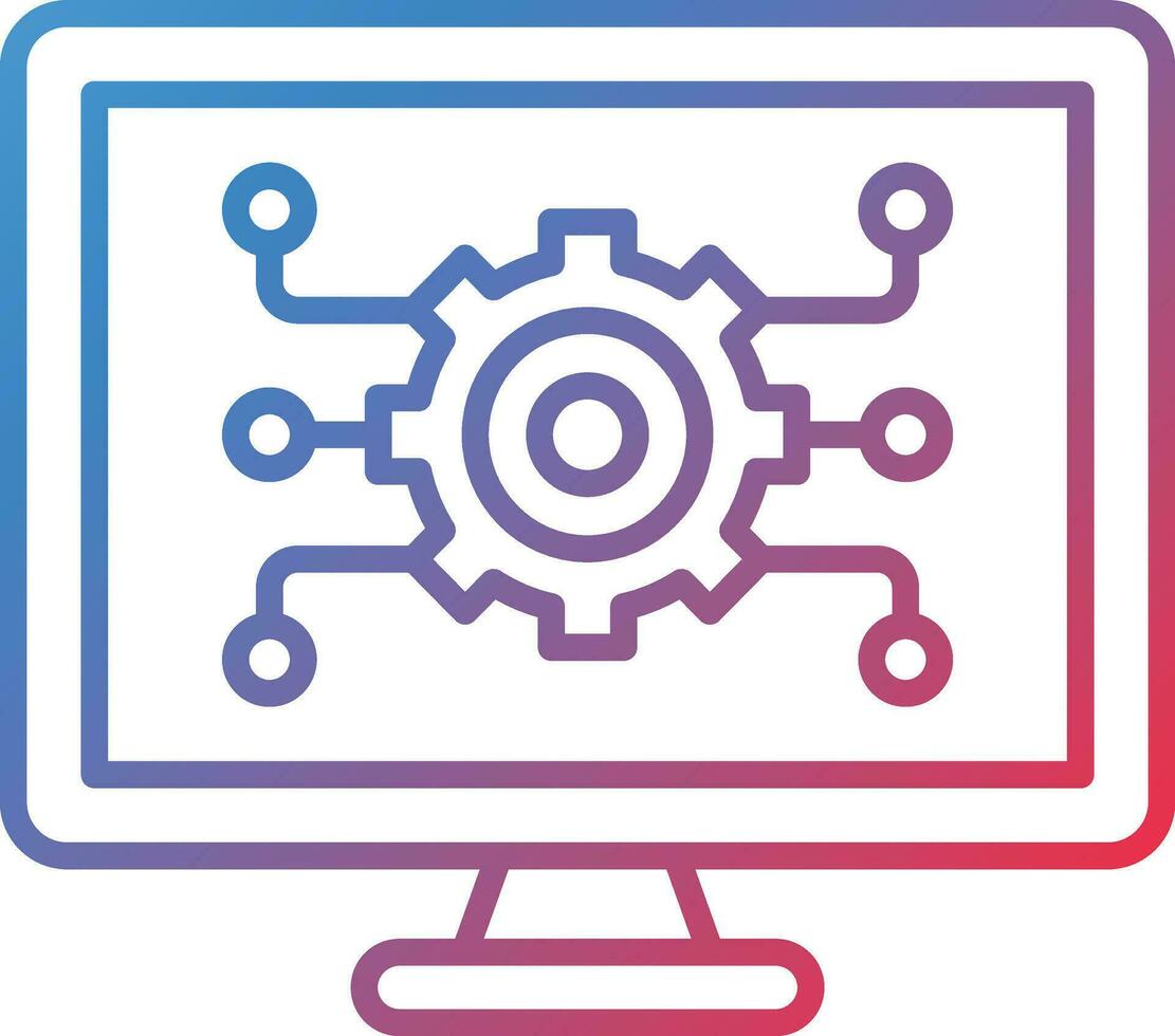 Data Management Platform Vector Icon