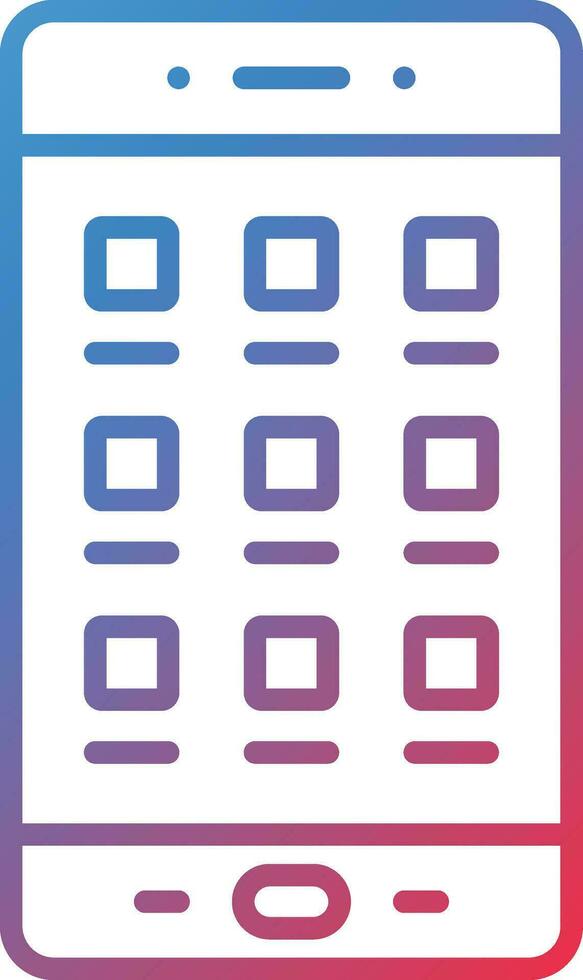 Mobile Apps Vector Icon