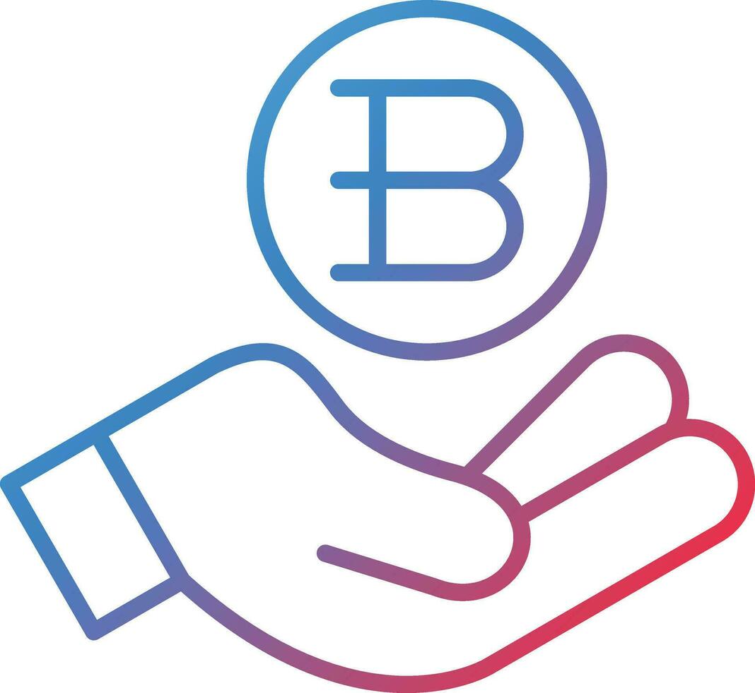 Cryptocurrency Investment Vector Icon