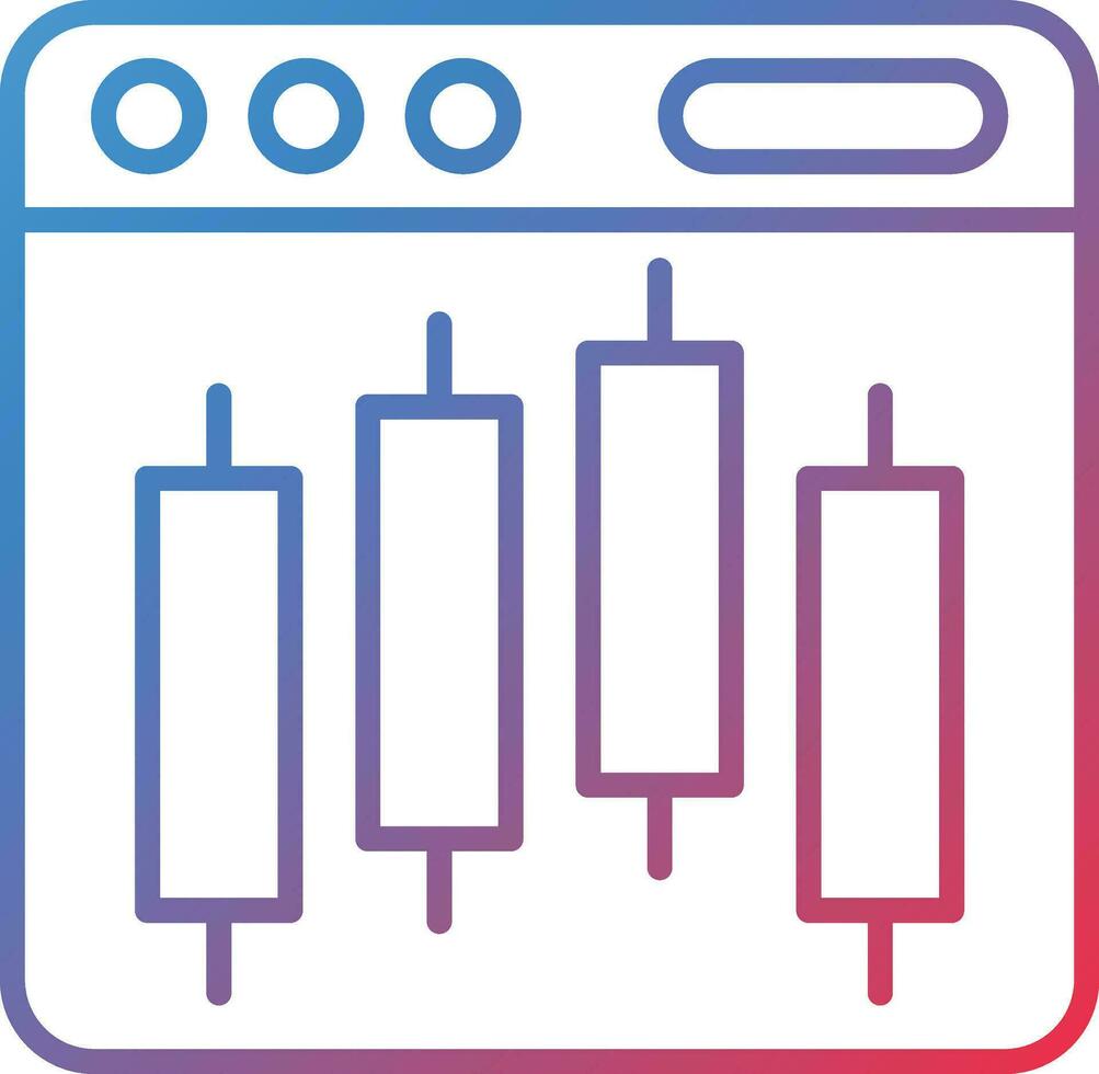 Web Trading Vector Icon