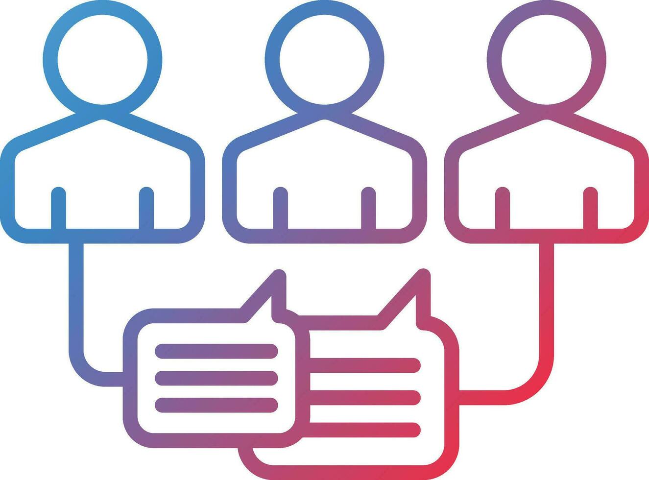 Engaging With Audience Vector Icon