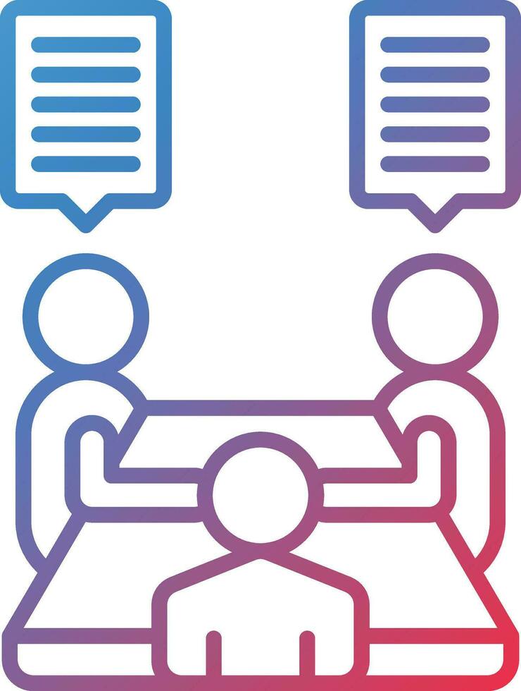 Consultation Vector Icon