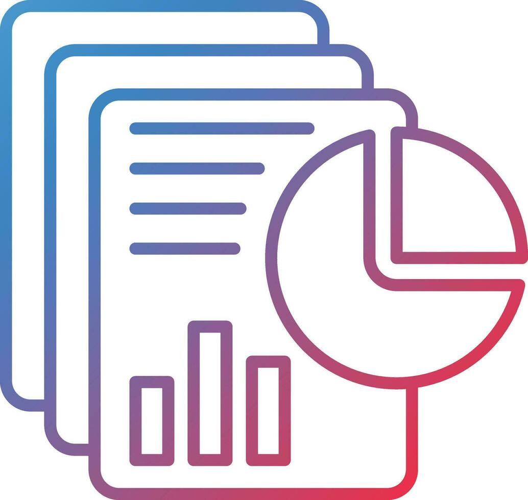 Analytics Reporting Vector Icon