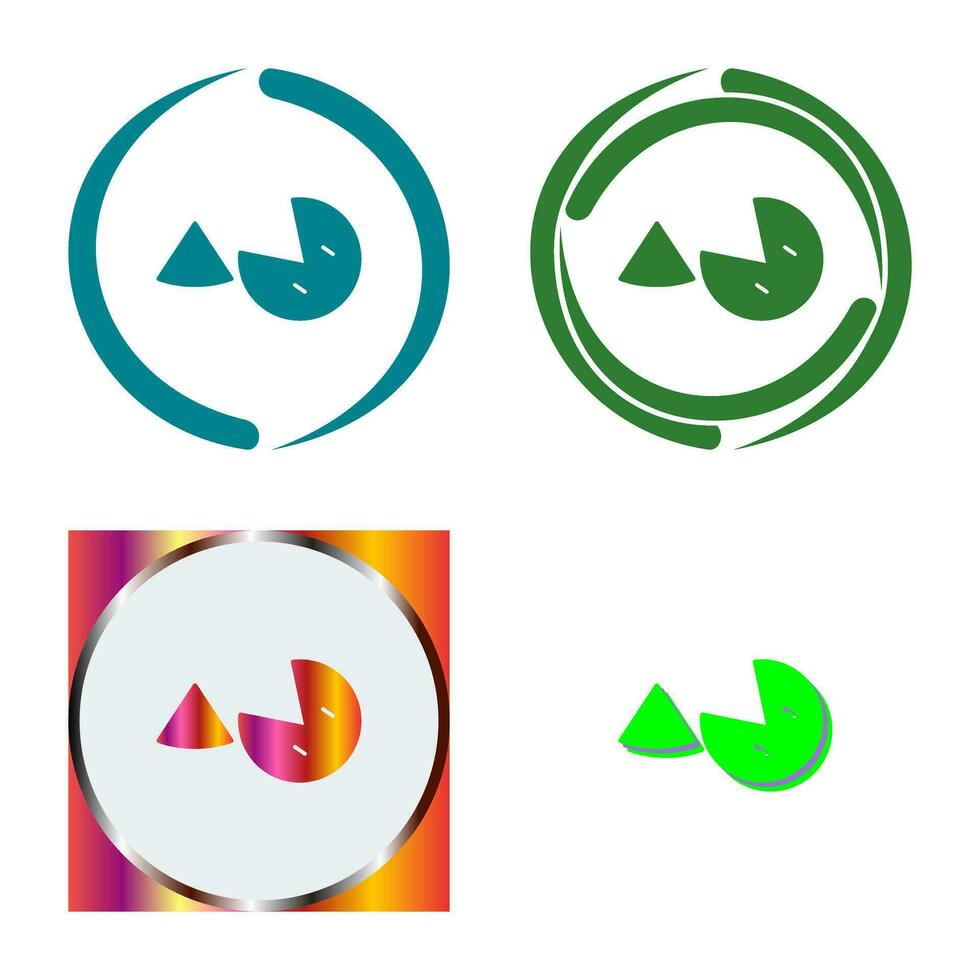Pie Vector Icon