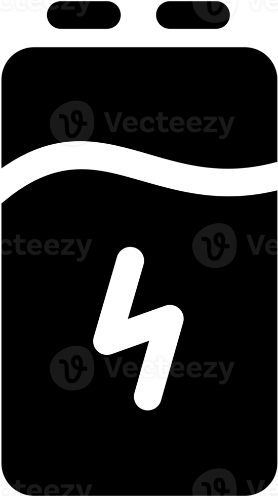 Battery bar charging icon png