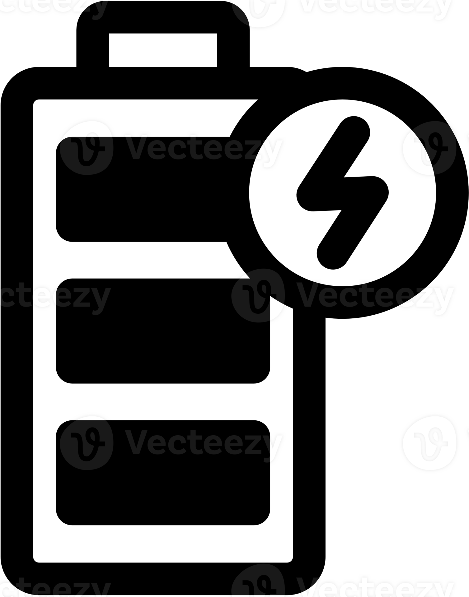 Battery bar charging icon 31889573 PNG