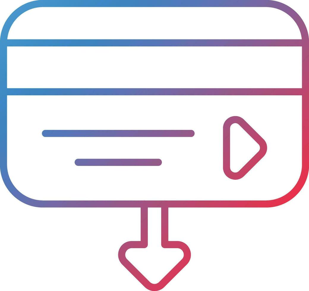 Cash Withdrawal Vector Icon
