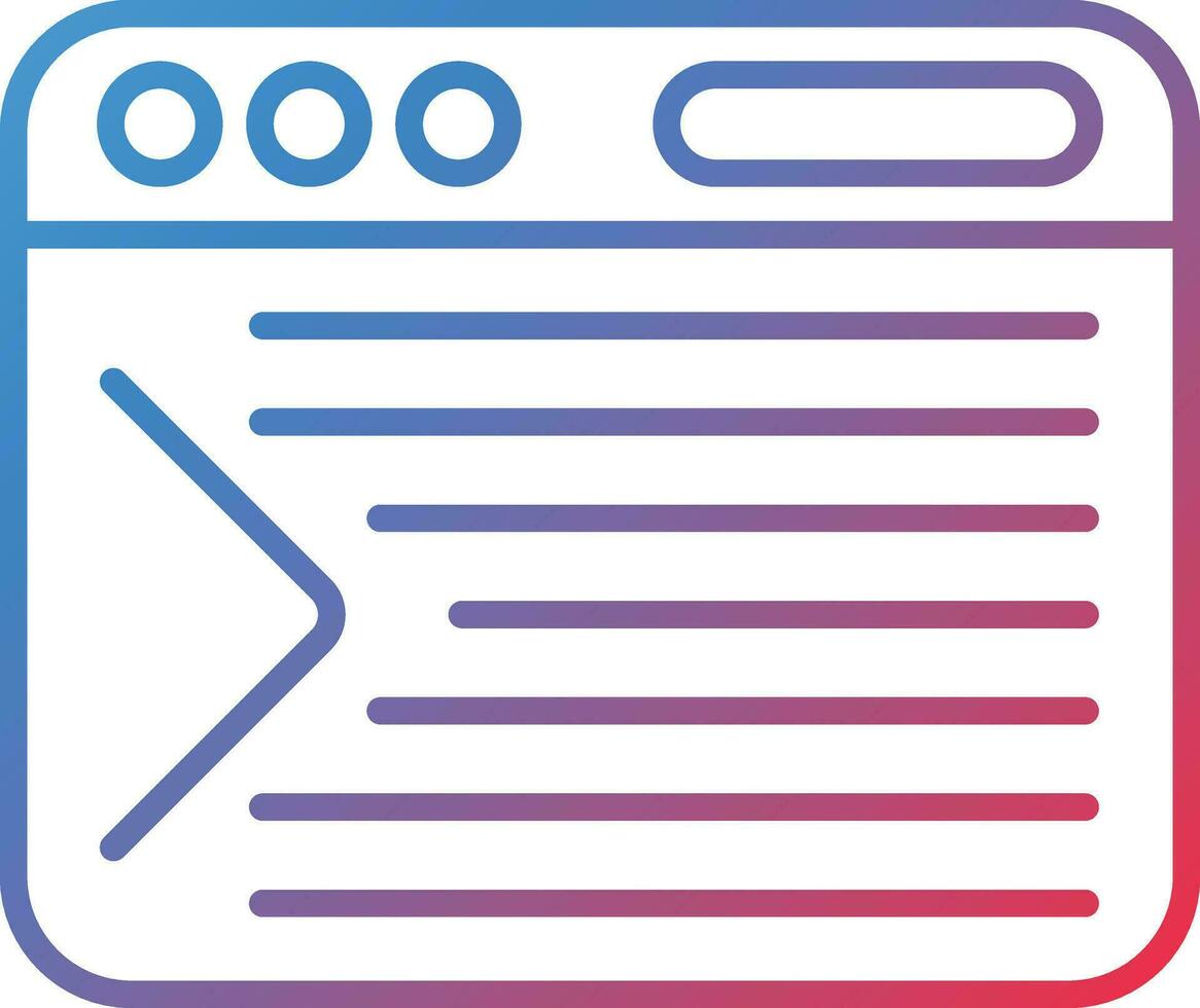 Meta Description Vector Icon
