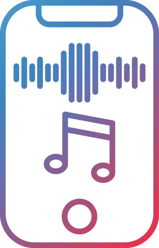 Vertical Rhythm Vector Icon