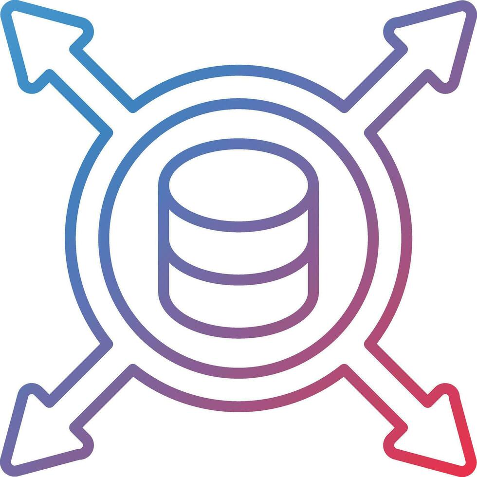 Data Driven Vector Icon