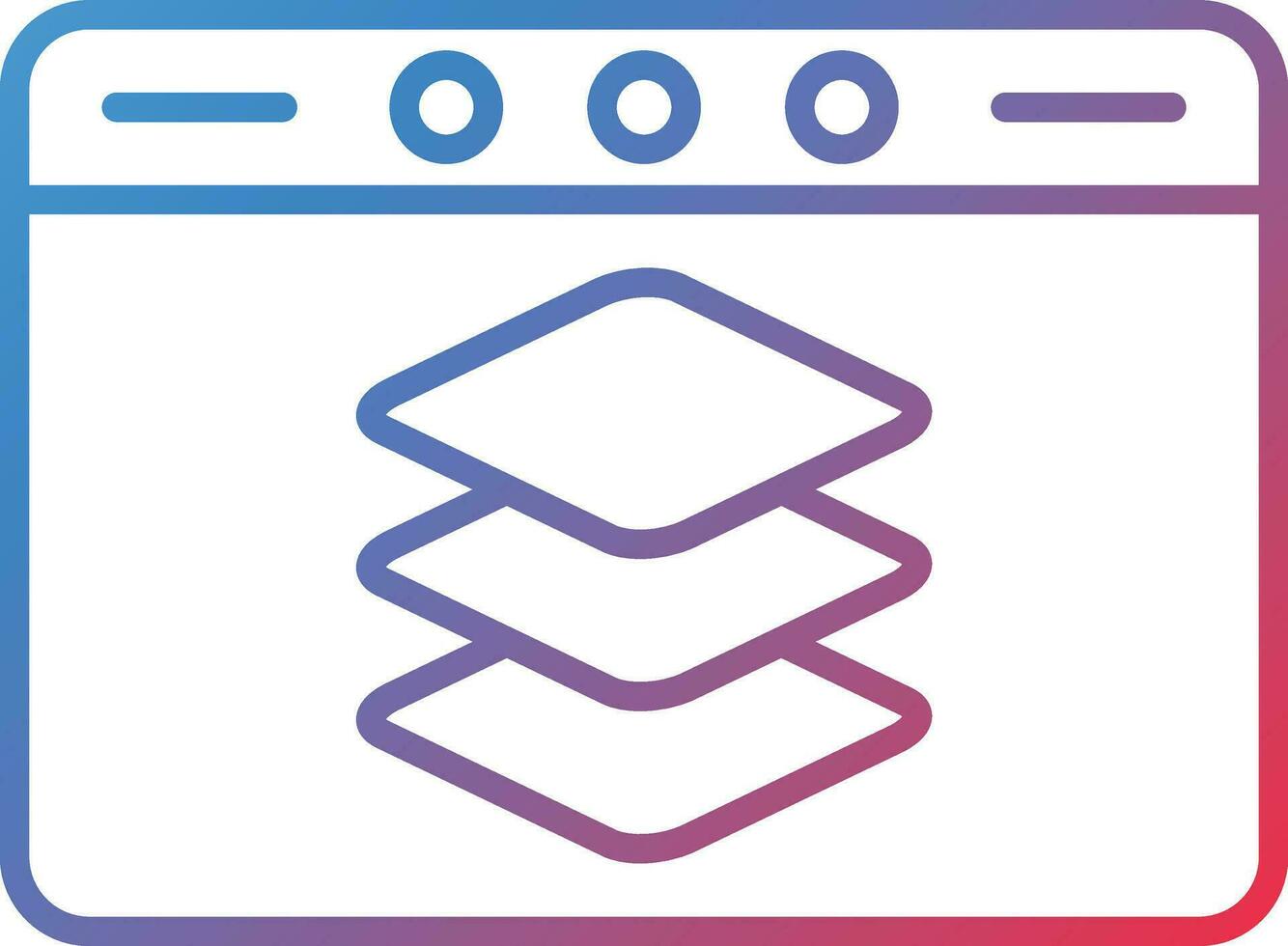 Full Stack Developer Vector Icon