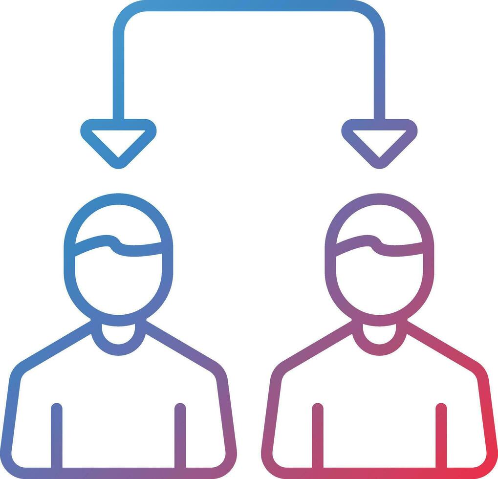 Conflict Of Interest Vector Icon
