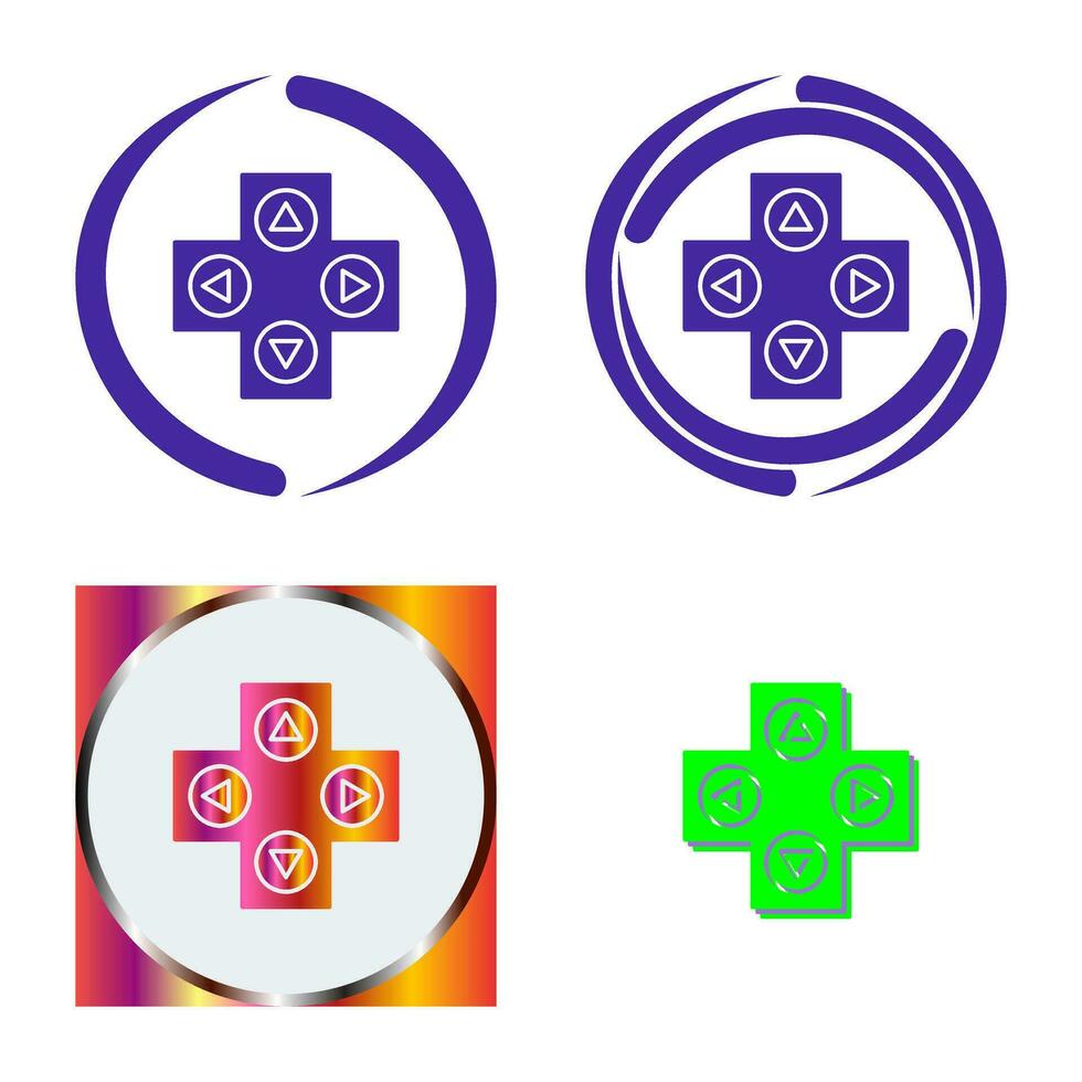 Unique Gaming Control Vector Icon