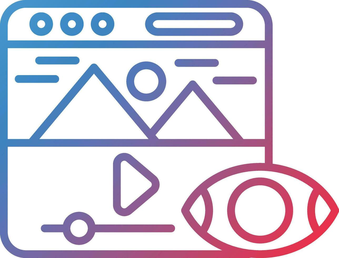 Preview Vector Icon