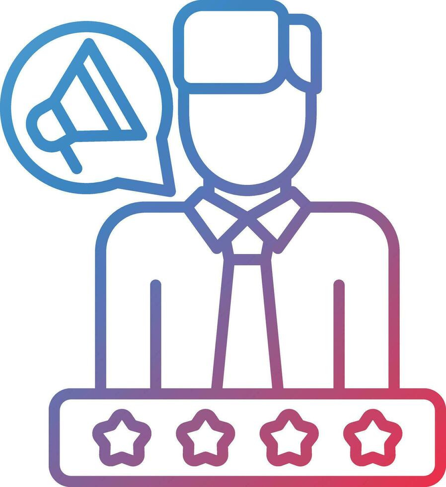 Brand Ambassador Vector Icon