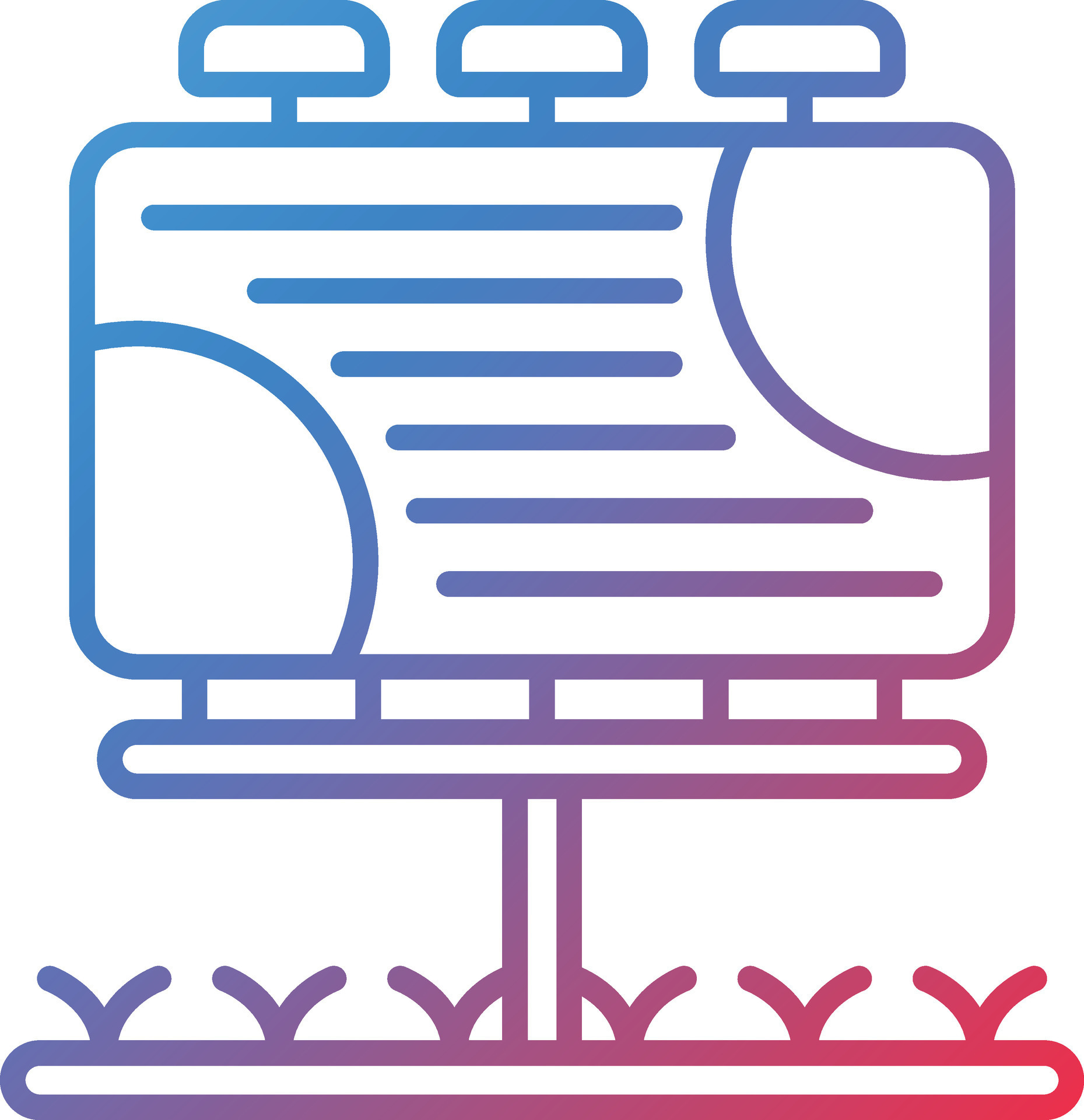 Yard Sign Vector Icon 31890772 Vector Art at Vecteezy