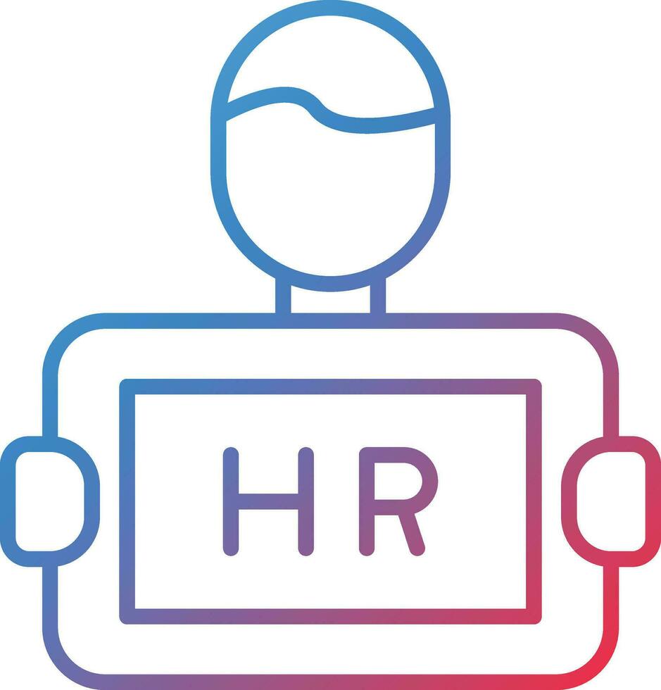 Hr Management Vector Icon