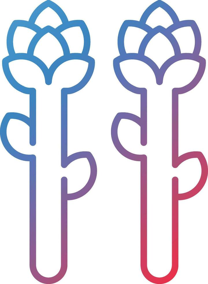 Asparagus Vector Icon